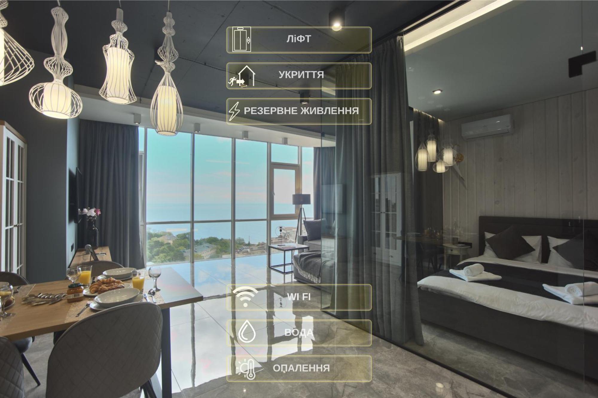 Gagarin Plaza Luxury Sea View Apartments Odessa Eksteriør billede